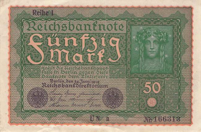 50 Mark 1919 r.62a UN